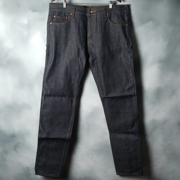Soso Selvedge Men's Denim Jeans Pants with orange threads - Size 40 - Picture 1 of 10